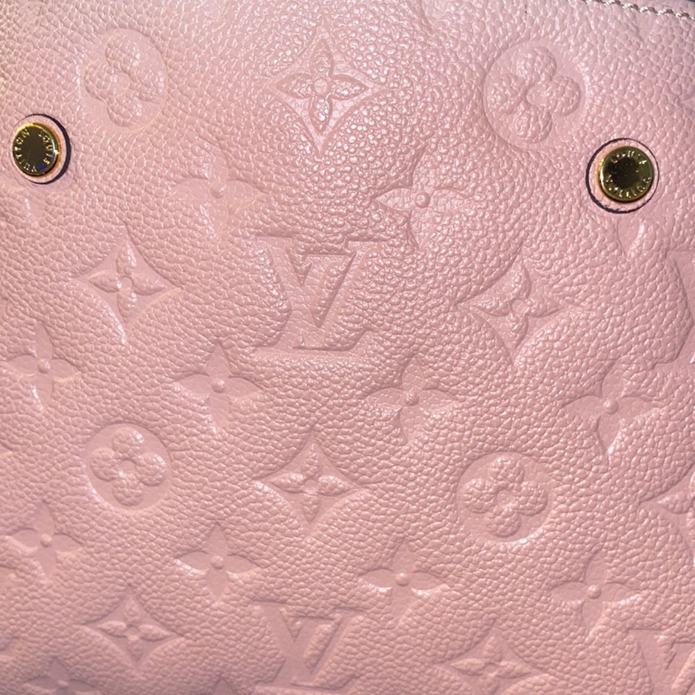 Authentic Louis Vuitton Rose Poudre Montaigne BB - Picture 6 of 6
